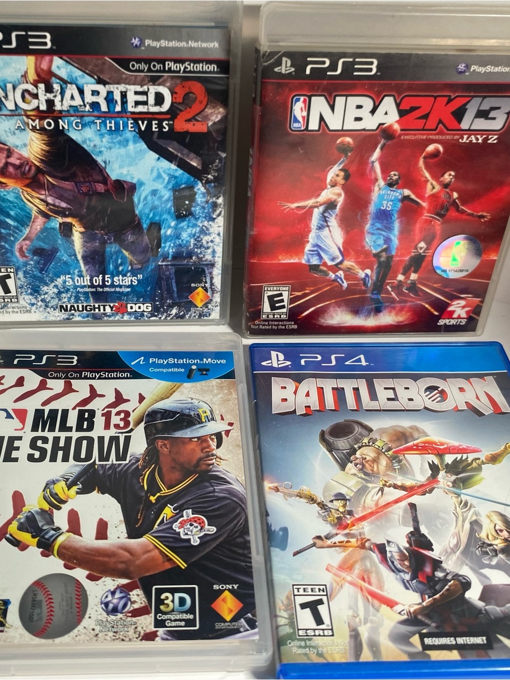 Sony PS3 & PS4 game lot